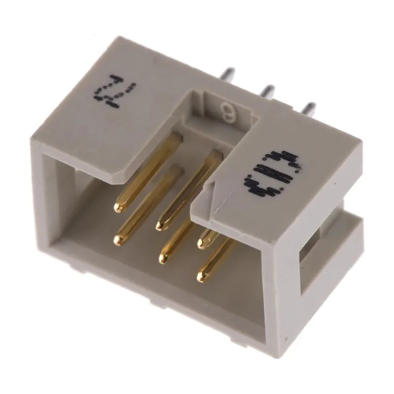 HARTING SEK 18 Series Straight Through Hole PCB Header, 6 Contacts, 2.54 mm Pitch, 2 Row, Shrouded 09185067324