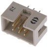 HARTING SEK 18 Series Straight Through Hole PCB Header, 6 Contacts, 2.54 mm Pitch, 2 Row, Shrouded 09185067324