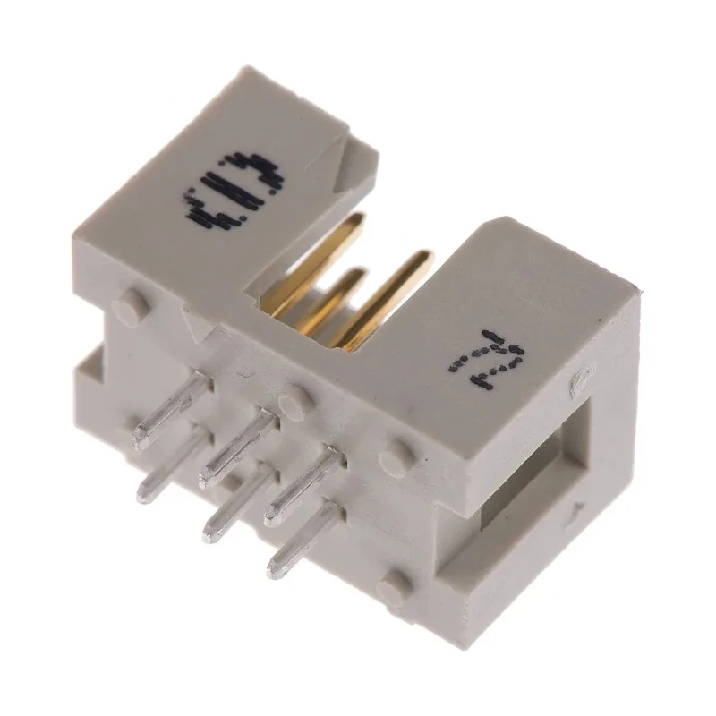 HARTING SEK 18 Series Straight Through Hole PCB Header, 6 Contacts, 2.54 mm Pitch, 2 Row, Shrouded 09185067324