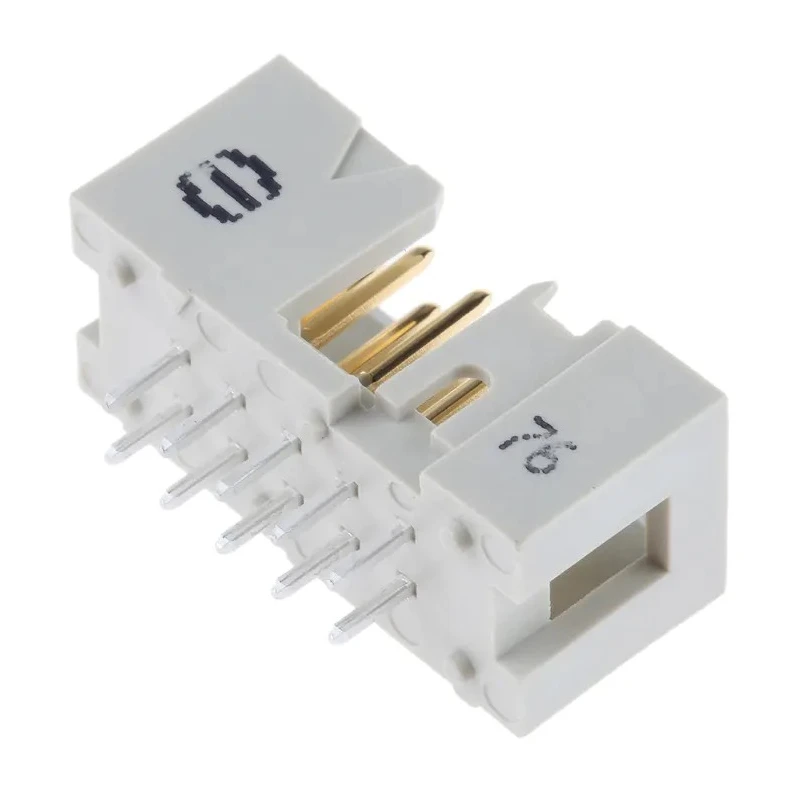 HARTING SEK 18 Series Straight Through Hole PCB Header, 10 Contacts, 2.54 mm Pitch, 2 Row, Shrouded 09185107324