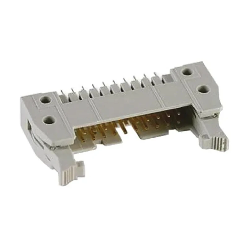 HARTING SEK 18 Series Straight Through Hole PCB Header 20 Contacts 2.54 mm Pitch 2 Row Shrouded 09185207904