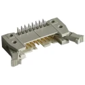 HARTING SEK 18 Series Right Angle Through Hole PCB Header 16 Contact 2.54 mm Pitch 2 Row Shrouded 09185166903