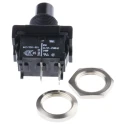 Marquardt Push Button Switch Momentary Panel SPST Black LED IP40 250 V ac 1841.1201