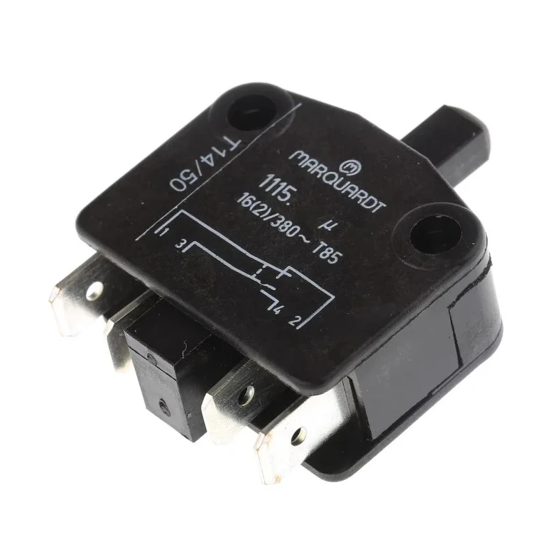 Marquardt Door Micro Switch SPDT Plunger 16 A IP40 -40°C to 85°C 