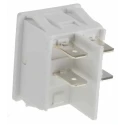 Marquardt DPST On-Off On-Off Rocker Switch Panel Polyamide Housing 20A 250V AC 28V DC 1832.3311