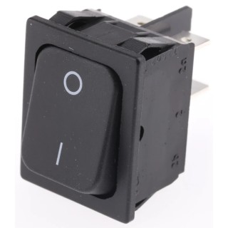 Marquardt DPST On-Off On-Off Rocker Switch Panel 20A 250V AC Polyamide Housing 1832.3312