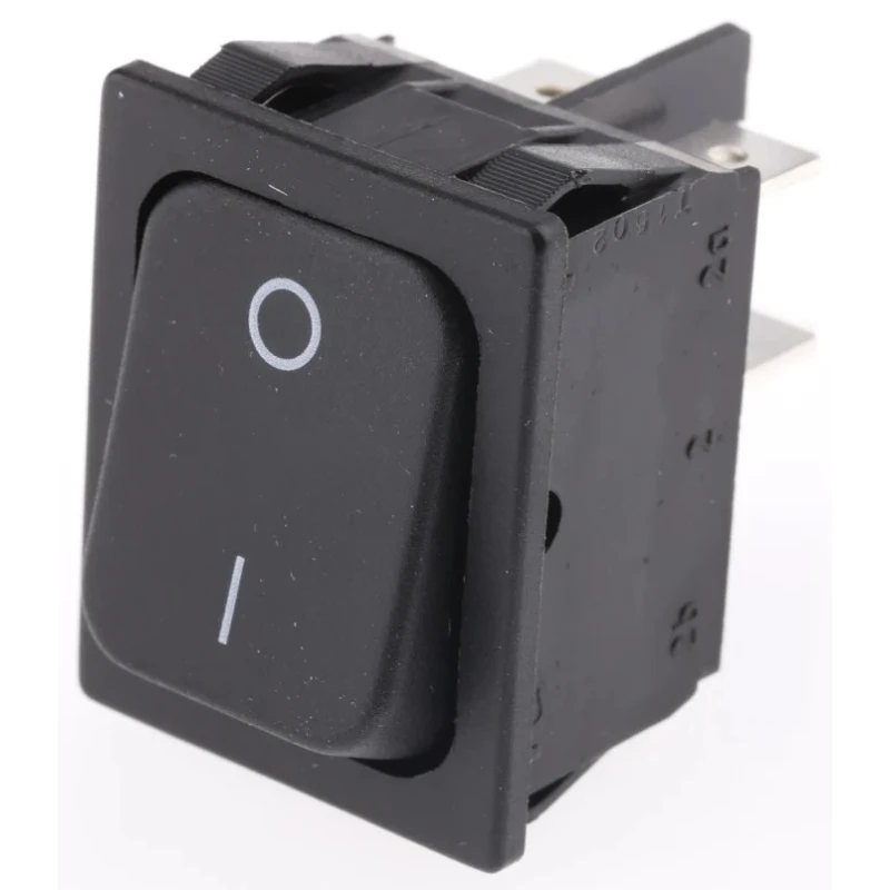 Marquardt DPST On-Off On-Off Rocker Switch Panel 20A 250V AC Polyamide Housing 1832.3312
