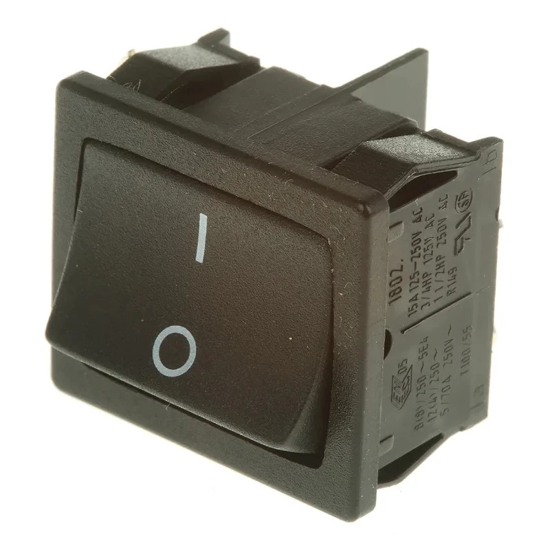 Marquardt DPST On-Off On-Off Rocker Switch Panel 1800 Series 12A 250V AC 28V DC 1802.1123