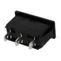 Marquardt SPDT On-Off-On (On)-Off-(On) Rocker Switch Panel 6A 250V AC Polyamide Housing 1838.1402