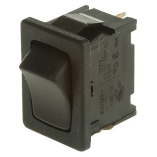 Marquardt SPDT On-Off-On Panel Mount Rocker Switch Polyamide Housing 6A 19.4x12.9 mm 1800 Series 1808.2102