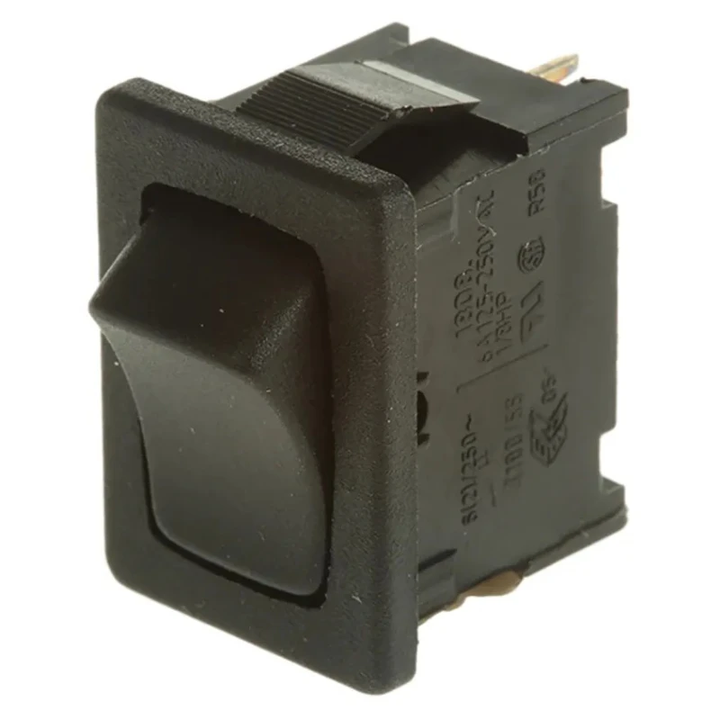 Marquardt SPDT On-Off-On Panel Mount Rocker Switch Polyamide Housing 6A 19.4x12.9 mm 1800 Series 1808.2102