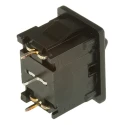 Marquardt SPDT On-Off-On Panel Mount Rocker Switch Polyamide Housing 6A 19.4x12.9 mm 1800 Series 1808.2102