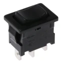 Marquardt SPDT Momentary-Off-Momentary (On)-Off-(On) Rocker Switch Panel 1800 Series 6A 28V DC 250V AC 1808.1302