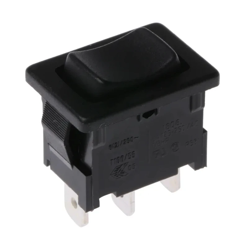 Marquardt SPDT Momentary-Off-Momentary (On)-Off-(On) Rocker Switch Panel 1800 Series 6A 28V DC 250V AC 1808.1302
