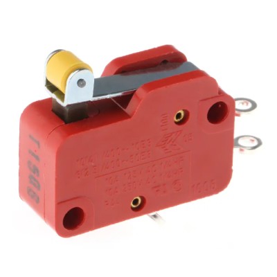 Marquardt Roller Lever Micro Switch, Solder Terminal, 10A, 250V AC, SPCO 1006.0701-02