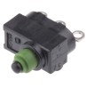 Marquardt Pin Plunger Micro Switch, Solder Terminal, 4A, 12 V dc, SPCO, IP00, IP67 1055.0351