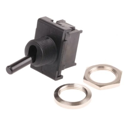 Marquardt Toggle Switch Panel Mount On-Off SPST Solder Terminal 12V DC 250V AC 1821.6101