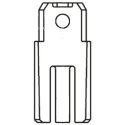 HARTING 09 02 Code Pin Thermoplastic Grey Accessory for DIN 41612 Connector 09020009928