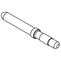 HARTING 09 06 Code Pin Metal Grey Accessory for DIN 41612 Connector 09060009950