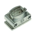 HARTING 09 06 Metal Silver Cable Clamp for Use with DIN 41612 Connector 09068009955