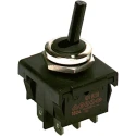 Marquardt Toggle Switch Panel Mount On-Off DPDT Tab Terminal 12V dc 250V ac 1824.1101