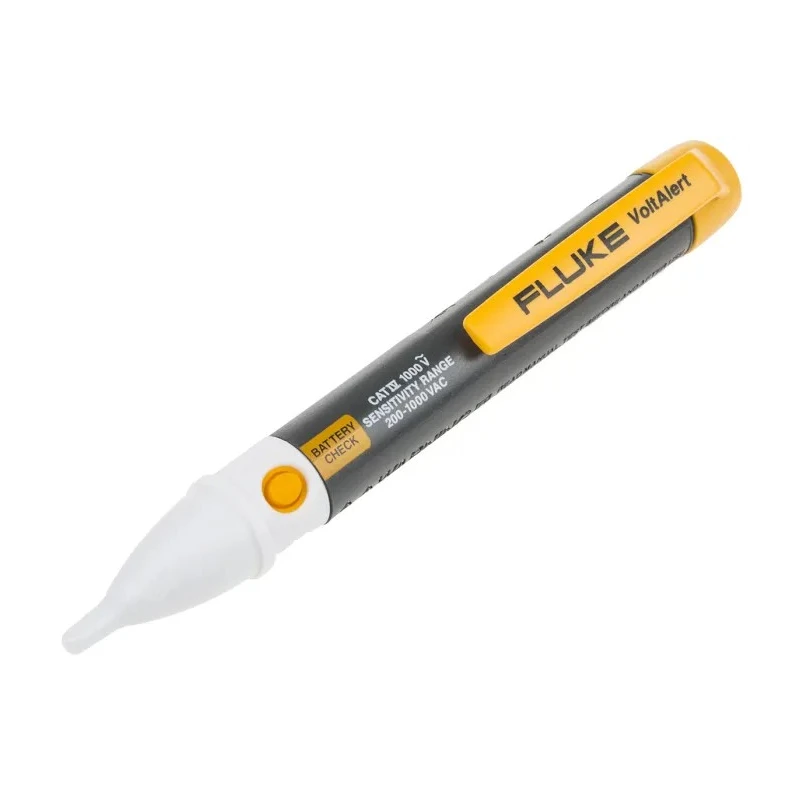 Fluke Non-Contact Voltage Detector 200 V ac to 1000 V ac CAT IV 1kV, Battery Powered FLK2AC/200-1000VCL