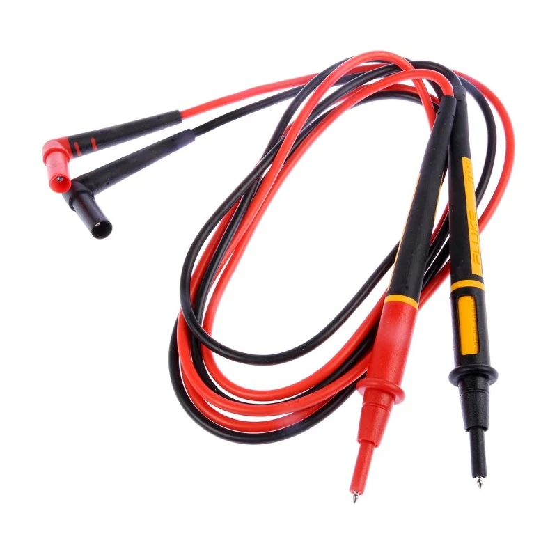 Fluke Multimeter Test Lead Kit TL175 CAT III CAT IV 10A 19mm Lead Length 1600kV Safety Voltage Taiwan TL175