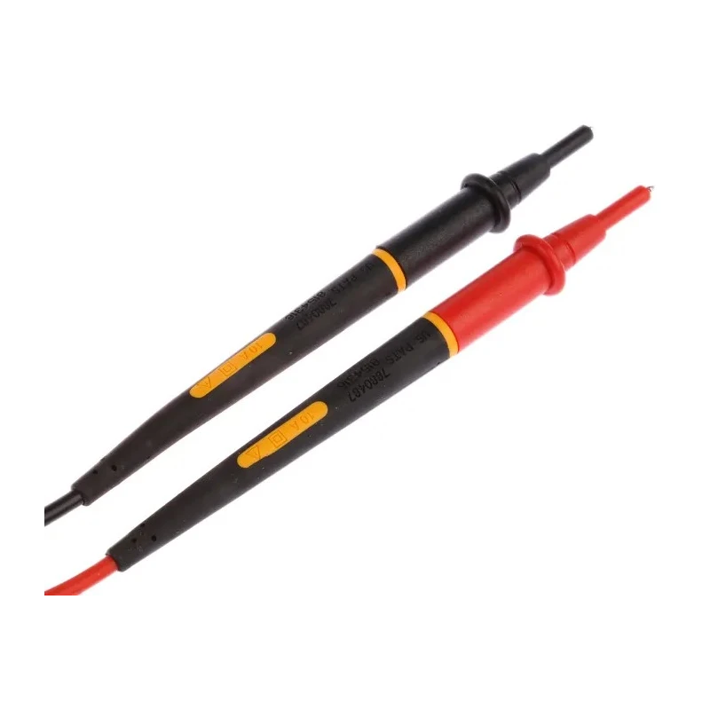 Fluke Multimeter Test Lead Kit TL175 CAT III CAT IV 10A 19mm Lead Length 1600kV Safety Voltage Taiwan TL175