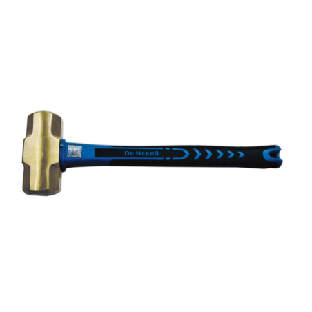 de-neers-450-g-brass-hammer-with-fiberglass-handle-61612