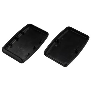 Hammond 1553 Series Black ABS Handheld Enclosure IP54 Rated 117.2mm x 24mm x 79mm 1553BBKBK