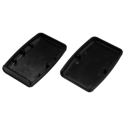 Hammond 1553 Series Black ABS Handheld Enclosure IP54 Rated 117.2mm x 24mm x 79mm 1553BBKBK