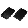 Hammond 1553 Series Black ABS Handheld Enclosure IP54 Rated 117.2mm x 24mm x 79mm 1553BBKBK