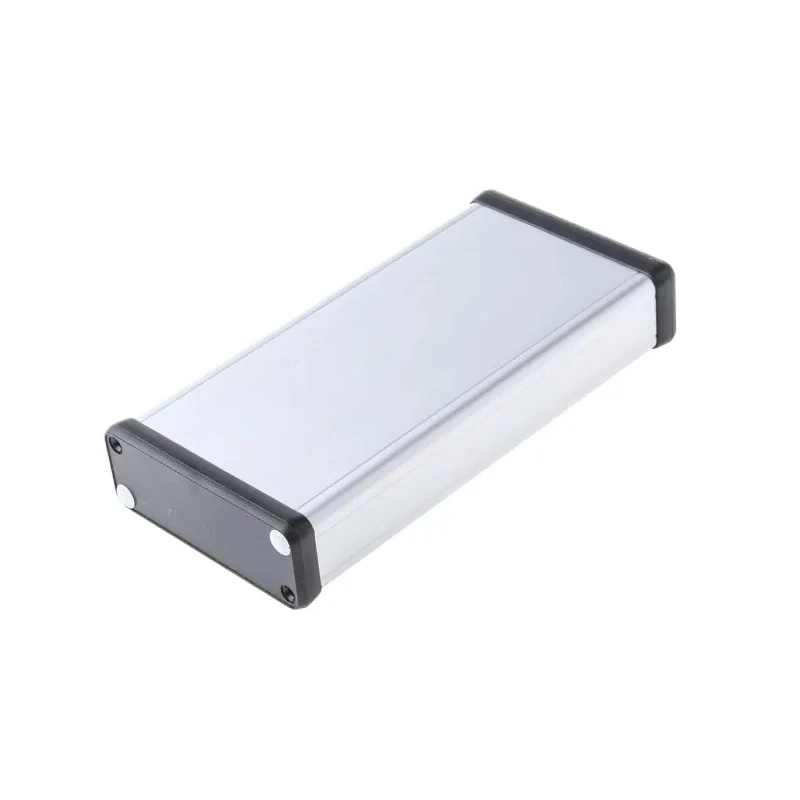 Hammond Clear Anodised Aluminium Enclosure 160 mm x 78 mm x 27 mm, IP54 Rated 1455J1602
