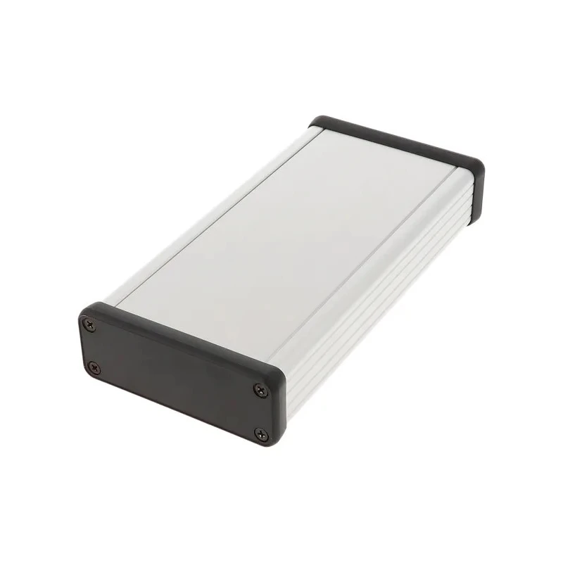 Hammond Clear Anodised Aluminium Enclosure 160 mm x 78 mm x 27 mm, IP54 Rated 1455J1602