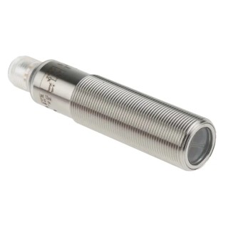 SICK Diffuse Photoelectric Sensor, Barrel Style, Stainless Steel Housing, Threaded Mount, 110 mm Detection VTF18-4N1240V