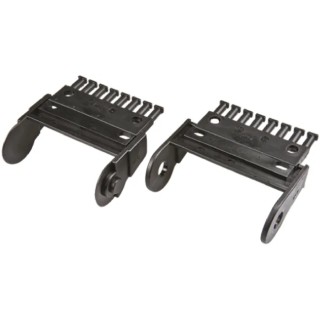Igus Polymer Cable Trunking Accessory Cable Chain Mounting Bracket, Black, 64 mm Width x 64 mm Height 2070.34PZB