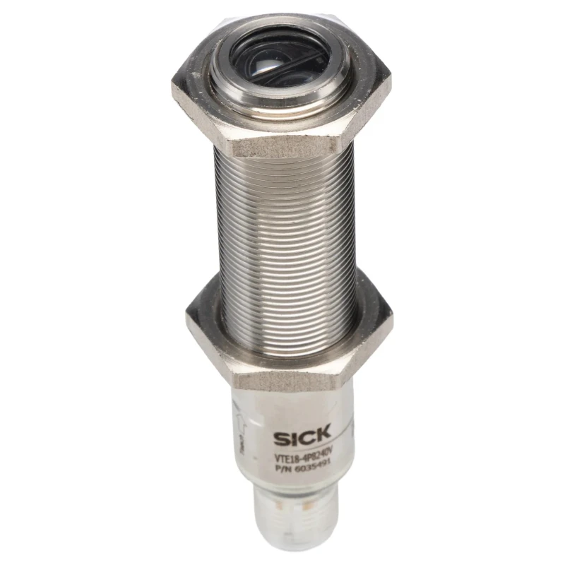 SICK Energetic Photoelectric Sensor Barrel Sensor 900 mm PNP Output IP67/IP68/IP69K Stainless Steel Threaded VTE18-4P8240V