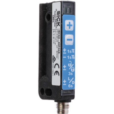 SICK Label Sensor Infrared LED 3 mm Detection Range PNP Output 100 mA 30V IP65 Panel Mount WFS3-40P415