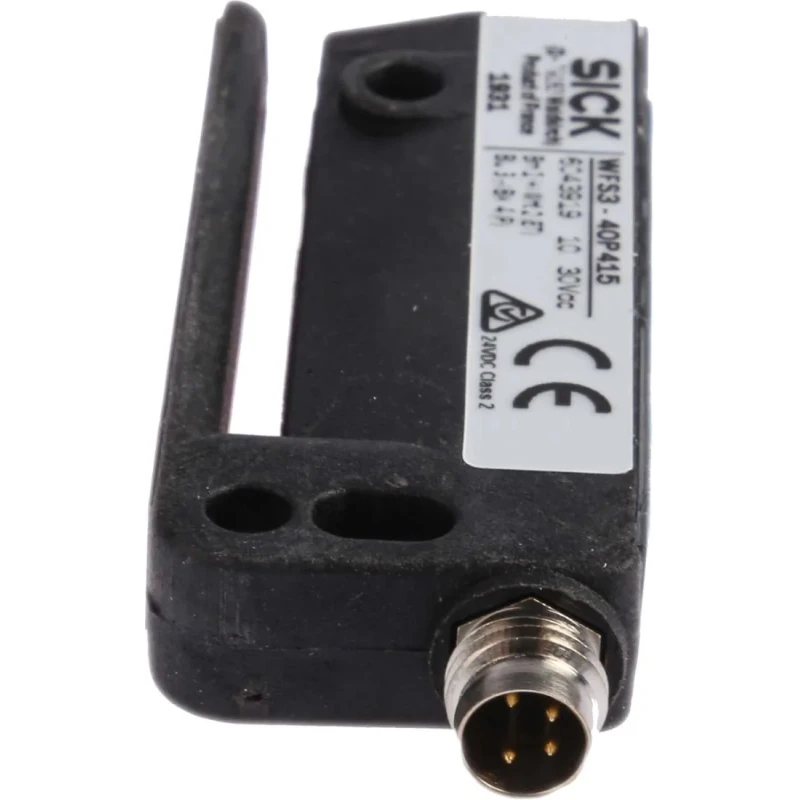 SICK Label Sensor Infrared LED 3 mm Detection Range PNP Output 100 mA 30V IP65 Panel Mount WFS3-40P415