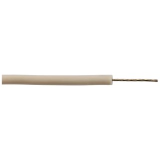 Alpha Wire Hookup Wire Silicone Series White 0.33 mm², 22 AWG, 7/0.25 mm Strands, 30 m Length, 15000V, 150°C 392245 WH005