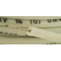 Alpha Wire Hookup Wire Silicone Series White 0.33 mm², 22 AWG, 7/0.25 mm Strands, 30 m Length, 15000V, 150°C 392245 WH005
