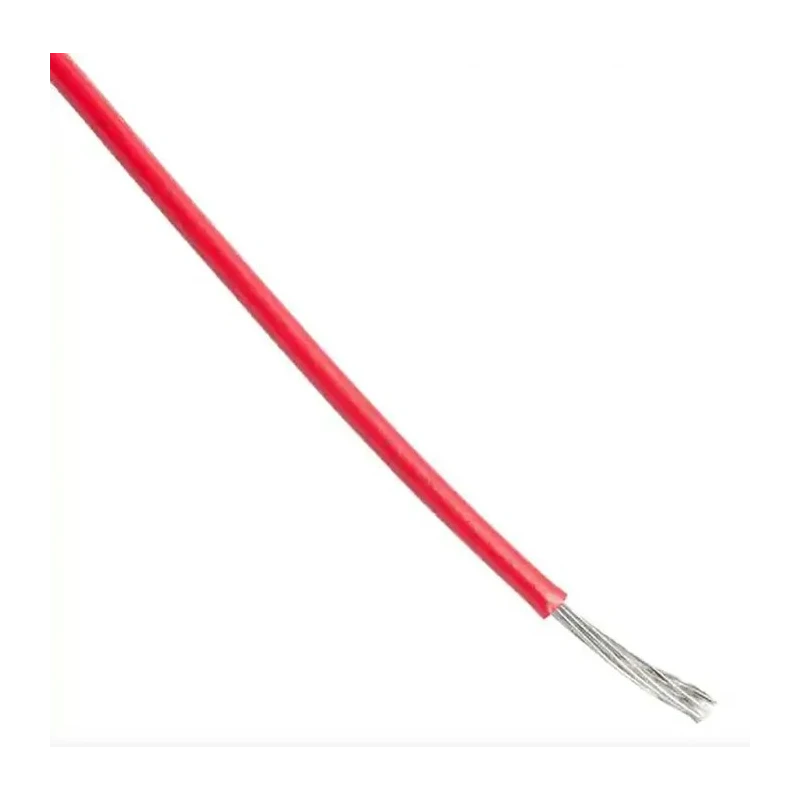 Alpha Wire Ecogen Ecowire Series Red 0.2 mm² Hook Up Wire 600V 105°C, 24 AWG, 7 x 0.20 mm Strands 305 m 6712 RD001