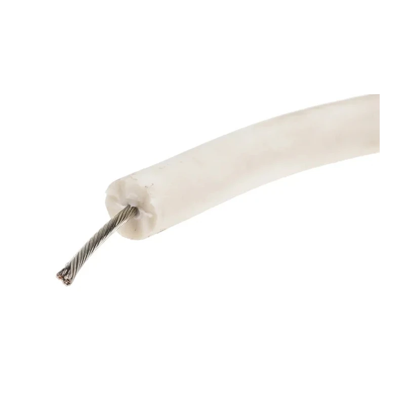 Alpha Wire Hook Up Wire Silicone Series White 0.75 mm² 18 AWG 16/0.25 mm Strands 30 m 391897 WH005
