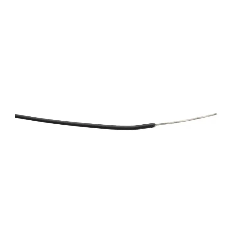 Alpha Wire Ecogen Ecowire Series Black 0.08 mm² Hook Up Wire, 28 AWG, 7/0.12 mm, 0.12 mm Core Strands, 305 m 6710 BK001