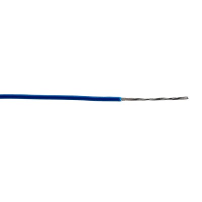 Alpha Wire Ecogen Ecowire Series Blue Hook Up Wire 0.52 mm² 20 AWG 10/0.25 mm Core Strands MPPE Insulation 305 m 6714 BL001