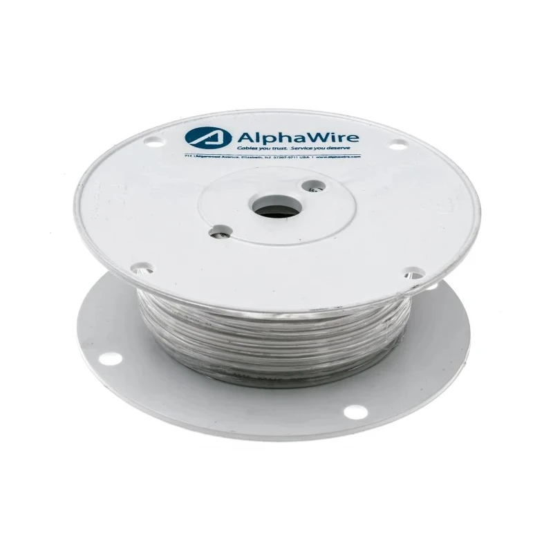 Alpha Wire Hook Up Wire Silicone Rubber Jacket 2.1mm² Cross Section, 14 AWG, Tinned Copper Conductor, 30m 391445 WH005