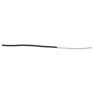Alpha Wire Ecogen Ecowire Series Black 0.52 mm² 20 AWG Hook Up Wire Tinned Copper Conductor MPPE Insulation 600V 6714 BK001