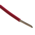 Alpha Wire Ecogen Ecowire Series Red 0.52 mm² Hook Up Wire, 20 AWG, 10x0.25 mm Strands, 305 m Length, MPPE 6714 RD001