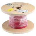 Alpha Wire Ecogen Ecowire Series Red 0.52 mm² Hook Up Wire, 20 AWG, 10x0.25 mm Strands, 305 m Length, MPPE 6714 RD001
