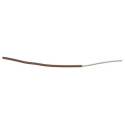 Alpha Wire Ecogen Ecowire Series Brown 0.75 mm² Hook Up Wire, 18 AWG, 16/0.25 mm Strands, 305 m Length, Modified 6715 BR001